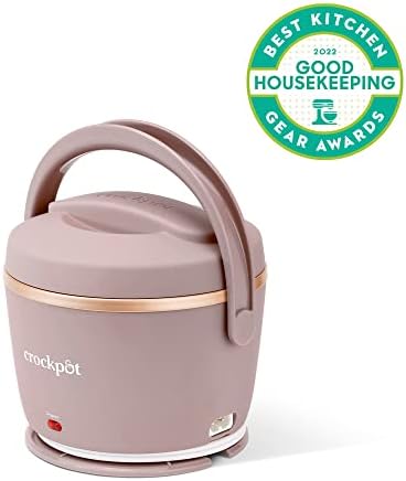 Electric Lunch Box Food Warmer 20oz – Blush Pink - Curated Catalog H8