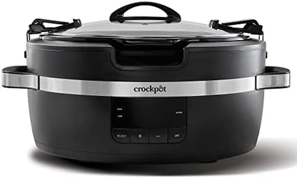 Thermoshield 6 Quart Slow Cooker with Carry Handles - Curated Catalog K3
