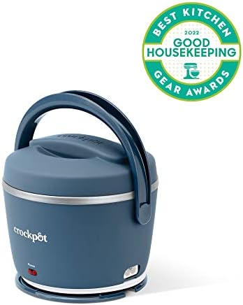 Electric Lunch Box Food Warmer 20oz – Faded Blue - Curated Catalog K4