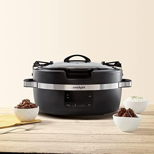 Thermoshield 6 Quart Slow Cooker with Carry Handles - Curated Catalog K3