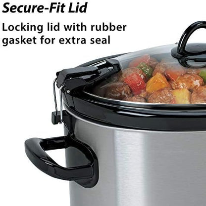 Cook & Carry 6 Quart Portable Slow Cooker - Curated Catalog E9