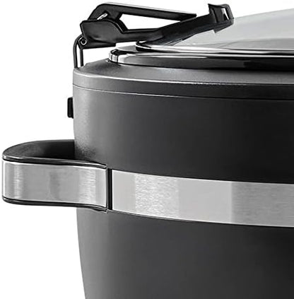Thermoshield 6 Quart Slow Cooker with Carry Handles - Curated Catalog K3