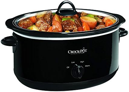 8 Quart Manual Slow Cooker – Black - Curated Catalog E2