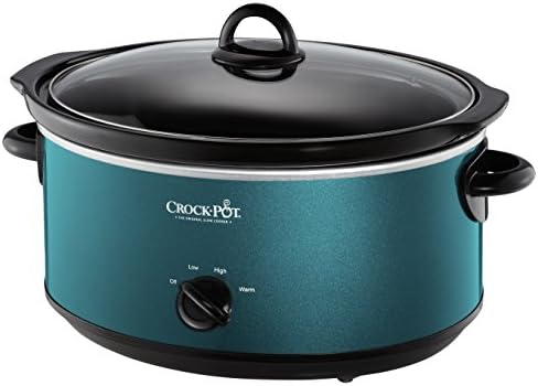 7 Quart Manual Slow Cooker – Turquoise - Curated Catalog E5