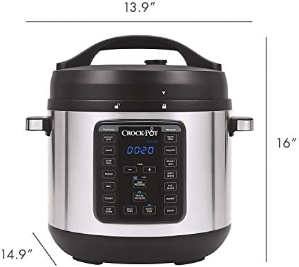 8 Quart Express Crock Multi-Use Pressure Cooker - Curated Catalog U0