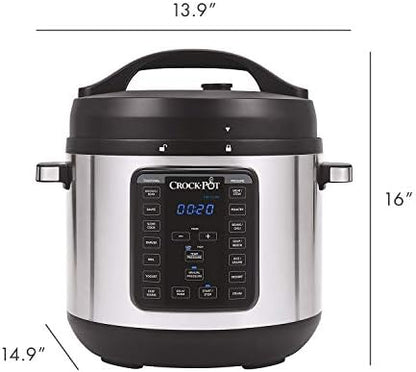 8 Quart Express Crock Multi-Use Pressure Cooker - Curated Catalog U0