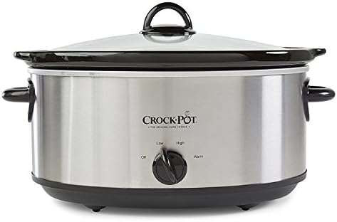 7 Quart Oval Manual Slow Cooker – Stainless Steel - Curated Catalog G9