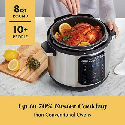 8 Quart Express Crock Multi-Use Pressure Cooker - Curated Catalog U0