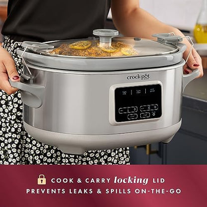 7 Quart Programmable Cook & Carry Slow Cooker - Curated Catalog G7