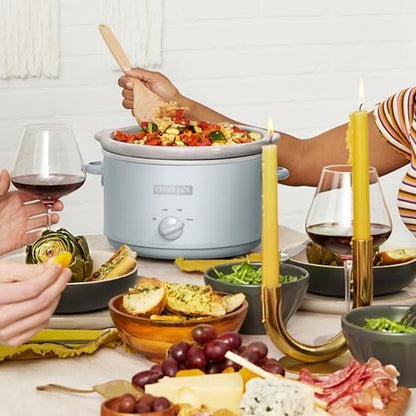 4.5 Quart Manual Slow Cooker – Macaroon Blue - Curated Catalog K4