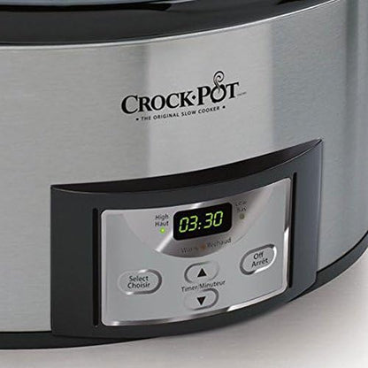 Cook & Carry 6 Quart Programmable Slow Cooker - Curated Catalog E9