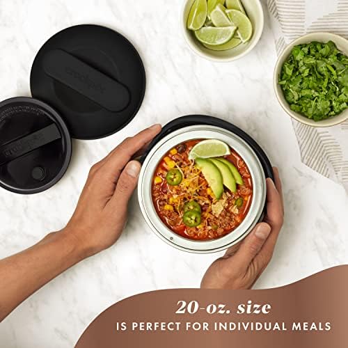 Electric Lunch Box Food Warmer 20oz – Black - Curated Catalog G1