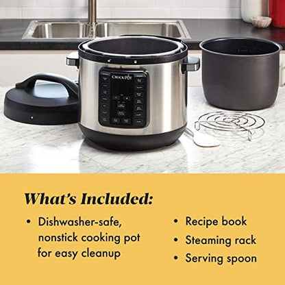 8 Quart Express Crock Multi-Use Pressure Cooker - Curated Catalog U0
