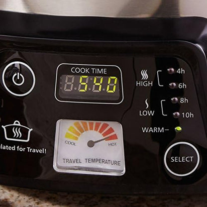 Cook & Carry 6 Quart Programmable Slow Cooker - Curated Catalog W0