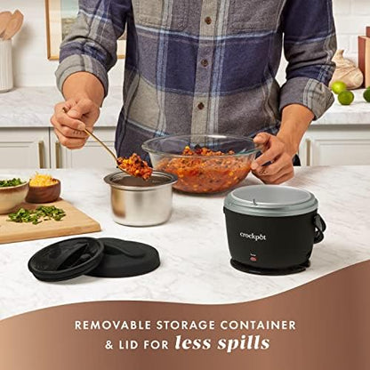 Electric Lunch Box Food Warmer 20oz – Black - Curated Catalog G1