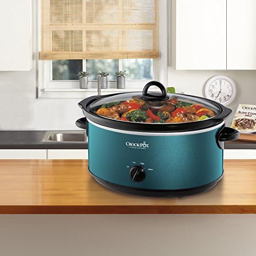 7 Quart Manual Slow Cooker – Turquoise - Curated Catalog H4
