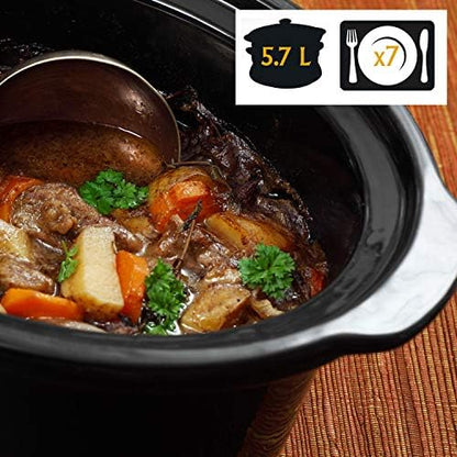 Cook & Carry 6 Quart Portable Slow Cooker - Curated Catalog R4