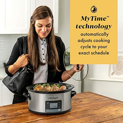 MyTime 6 Quart Programmable Slow Cooker - Curated Catalog L3