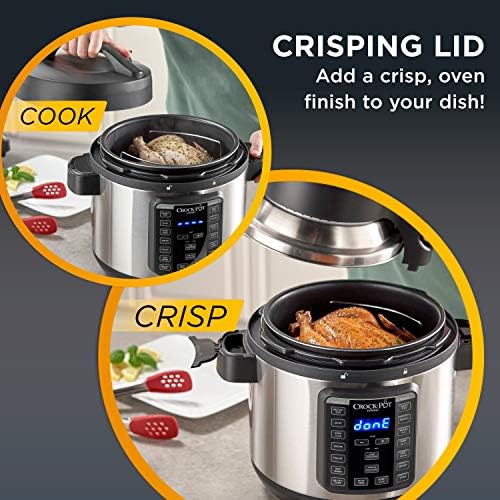 Express Crisp 8 Quart 10-in-1 Pressure Cooker - Curated Catalog J7