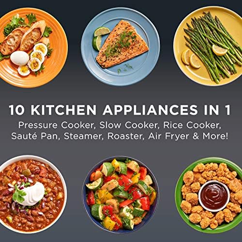 Express Crisp 8 Quart 10-in-1 Pressure Cooker - Curated Catalog J7