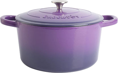 3 Quart Enameled Cast Iron Dutch Oven – Aqua - Curated Catalog V8
