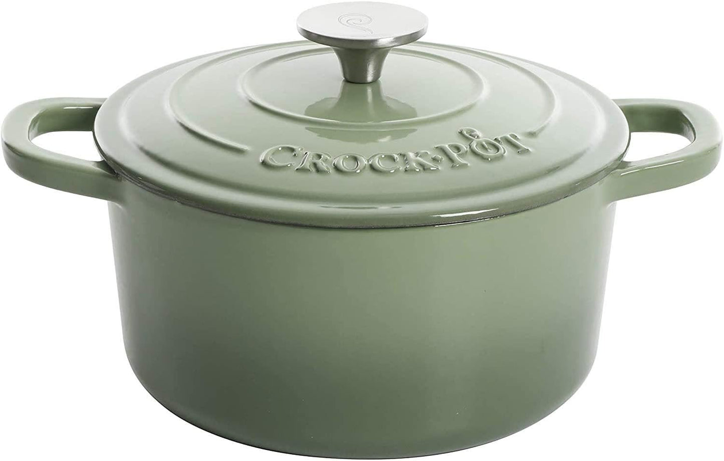 3 Quart Enameled Cast Iron Dutch Oven – Aqua - Curated Catalog V8