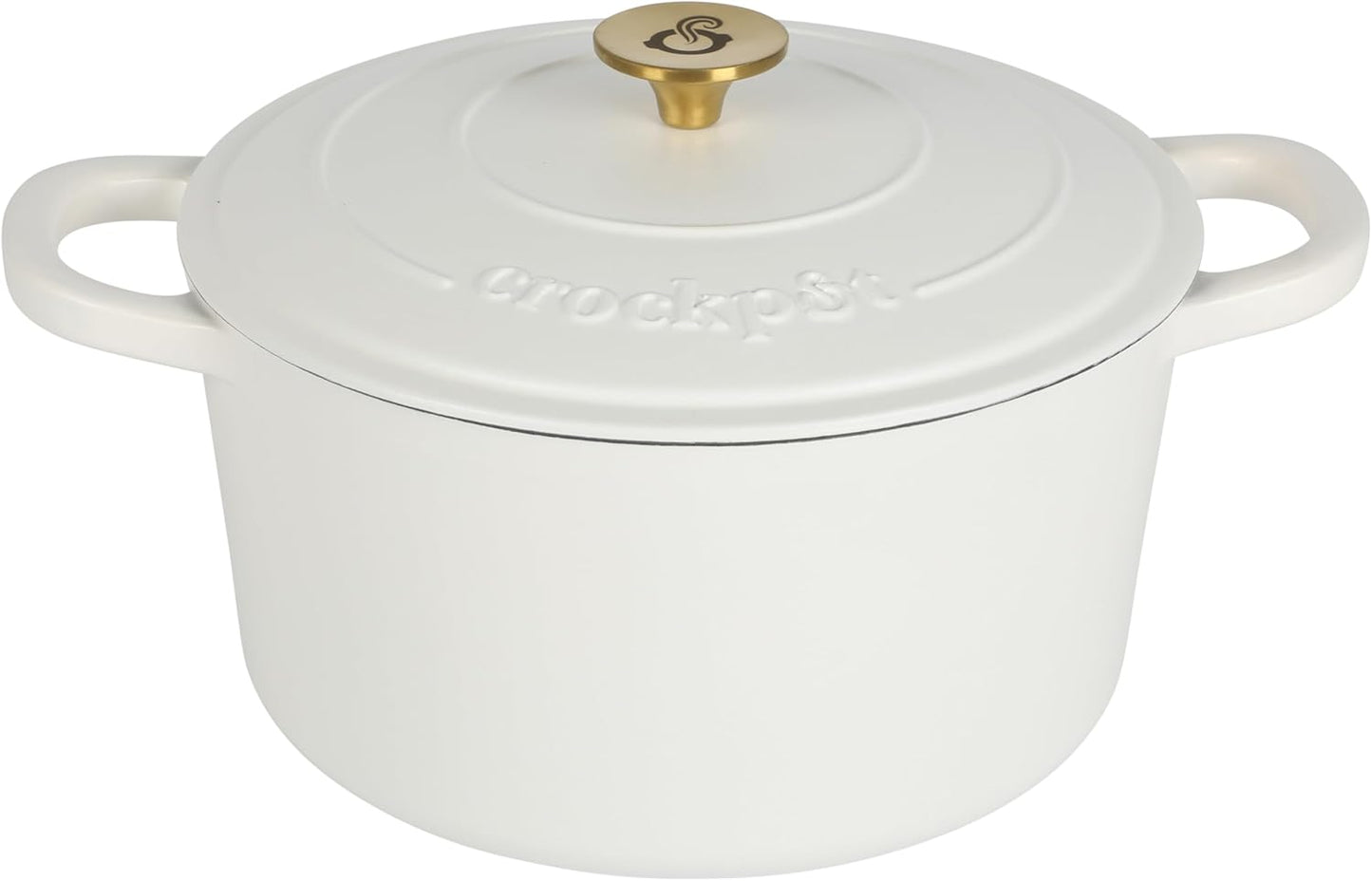 3 Quart Enameled Cast Iron Dutch Oven – Aqua - Curated Catalog M5