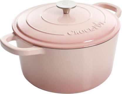 3 Quart Enameled Cast Iron Dutch Oven – Aqua - Curated Catalog V8