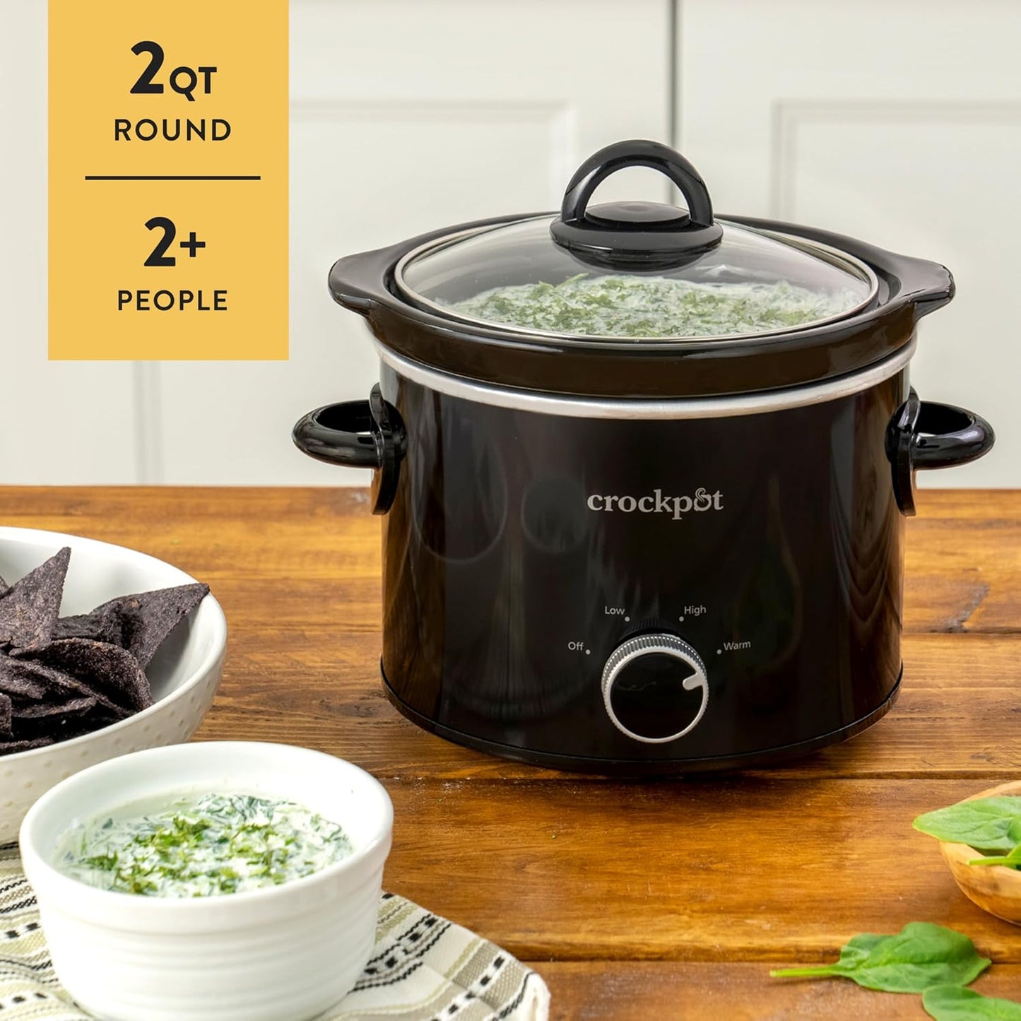 2 Quart Mini Slow Cooker – Classic Compact Cooker - Curated Catalog R7