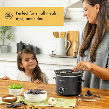 2 Quart Mini Slow Cooker – Classic Compact Cooker - Curated Catalog R7