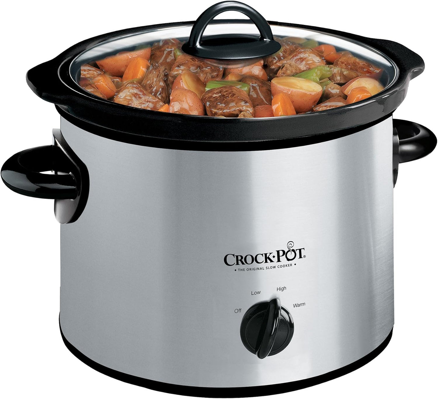 2 Quart Mini Slow Cooker – Classic Compact Cooker - Curated Catalog H1